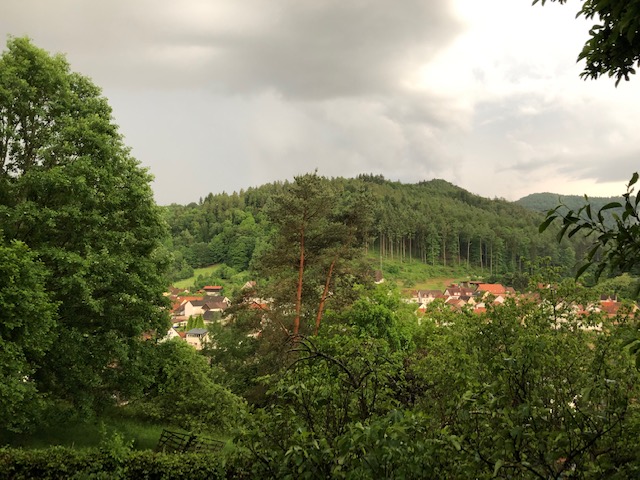 Ansicht Eußerthal Blick über das äußerste Thal